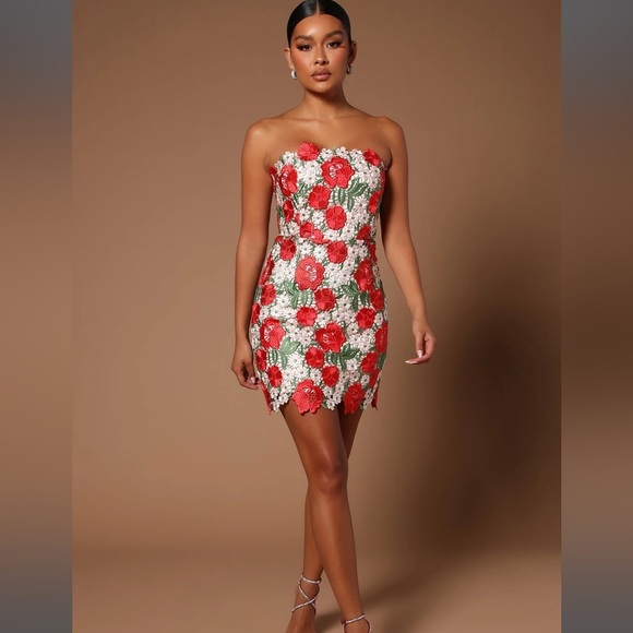 Fashion Nova Dresses & Skirts - Floral Mini  Dress